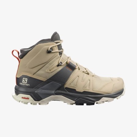 Salomon X ULTRA 4 MID GORE-TEX Womens Hiking Boots Brown UK FKDH